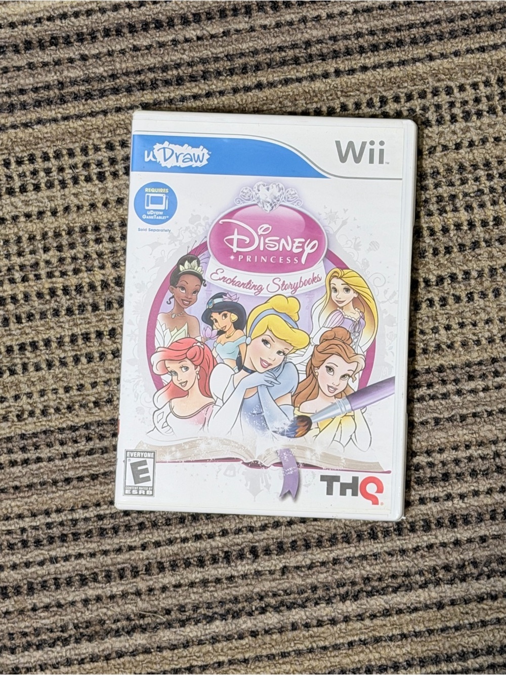 HQ Disney Princess Enchanting Storybooks  Wii U draw untested